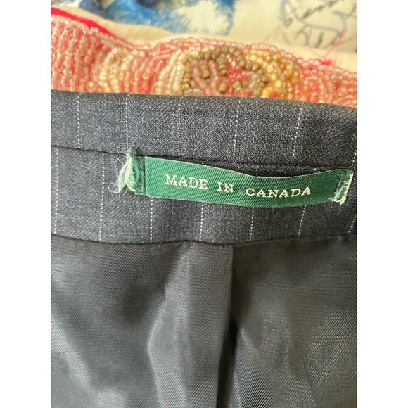 Ralph Lauren Blazer Sz 44 Black Pinstripe Sport Coat - Picture 8 of 10